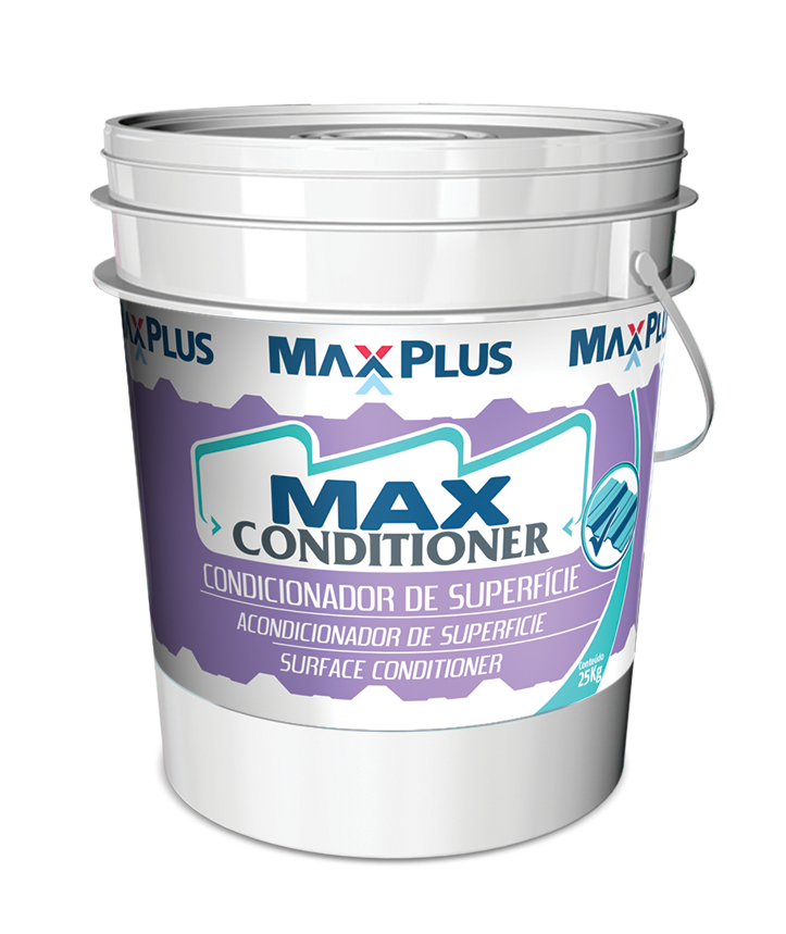 Balde MaxPlus Max Conditioner — condicionador de superfície.